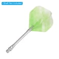 thumbnail image 4 of Uxcell Dart Flights, 6 Pack PET Standard Darts Accessories Geometric Style, Green, White, 4 of 5