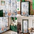 thumbnail image 6 of Shower Curtain, Underwater Ocean Creature Waterproof Shower Curtain Set with Hooks for Bathroom Showers,Stalls and Bathtubs,60x72In Sea Jellyfish Starfish Wood Plank, 6 of 9
