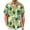 Green, variant on Short Sleeve Men Hawaiian Shirts Floral Print Button Down Shirts for Men Casual Beach Shirts,Cuban Collar Vacation Aloha Shirt with Pineapple Multiple Colors
