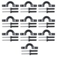 thumbnail image 1 of fashionhome Nylon Deck Rope Buckle C-Shaped Buckle Humpback Buckle Kayak Handle Buckle with Rivets, 1 of 5