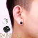 thumbnail image 2 of 1 par de aretes magnéticos para hombre, pendientes falsos, no Piercing, Clip redondo, joyería de oreja, 2 of 4
