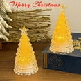thumbnail image 6 of Landscape Decoration Mini Luminous Christmas Tree Crystal Night Light Desktop Decoration Prop for Home Party & Holiday Decor,Clear(1PCS) JASKFLY, 6 of 9