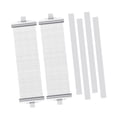 thumbnail image 1 of Fiocias 2 Pieces Snare Wire Drum Wires Snare Wire Straps Percussion Component Kit Practical PP Material Secure Fit Suitable for Musicians Performance Practice White, 1 of 8