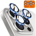 thumbnail image 1 of TEMOGU-2 Pack for iPhone 16 Pro Max/iPhone 16 Pro Camera Lens Protectors, Individual Tempered Glass Protectors, Anti-Scratch, Easy Installation, Ultra HD Night Shooting Mode, Light Blue, 1 of 4