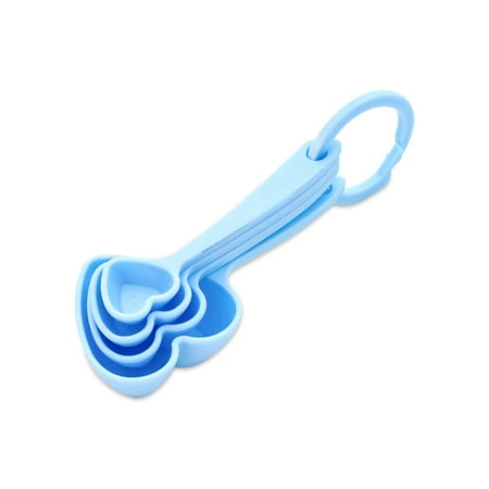 

12Pcs Measuring Spoon Scoop Scale Baking Cup Cooking Flour Pepper Condiment Ladle Multifunctional Measurement Gadgets Blue