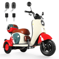 thumbnail image 1 of Moto Bici eléctrica 3 ruedas Honey Whale V1 Rojo, 1 of 6