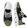 thumbnail image 1 of Zapatillas de deporte para mujer con diseño de mariposas y mandalas, transpirables, resistentes al desgaste y con amortiguación, 1 of 6