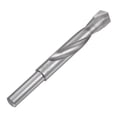 thumbnail image 3 of Uxcell 17mm Reduced Shank Cemented Carbide Twist Drill Bits, 1/2 Inch Straight Shank, 3 of 5