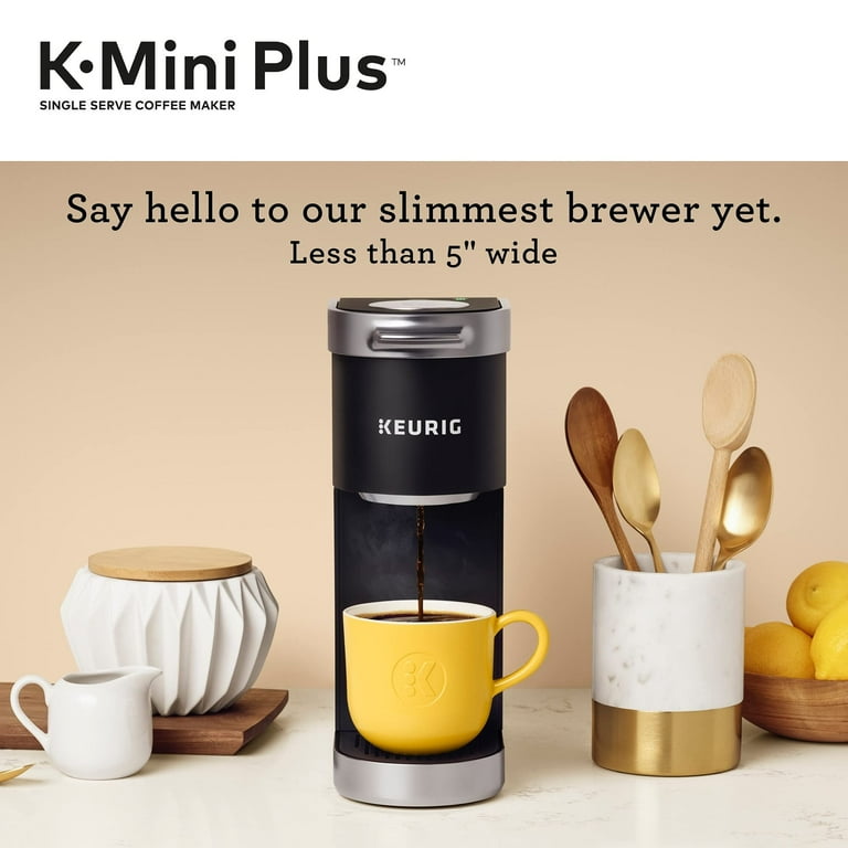 Keurig K-Mini Plus Single Serve Coffee Maker With Café Bustelo