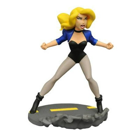 justice league canary pvc animated diamond select dc toys figure