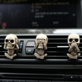 thumbnail image 2 of SPRING 3 Pcs Car Skull Air Fresh Clips Car Interior Accessories For Most Cars Creative, 2 of 9