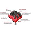 thumbnail image 2 of Sunex Tools 4683 0.75 In. Dr Hd Sae Douille d'Impact 17 Pc, 2 of 4