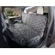thumbnail image 4 of Funda de asiento para camioneta 4Knines para perros impermeable negra, 4 of 9