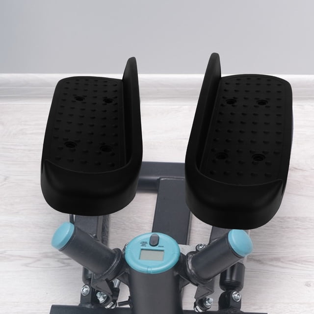WASHWEPE 1Pair Universal Black Fitness Equipment Pedals for Elliptical Exercise Machine and Rowing Machine