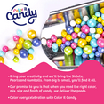 thumbnail image 2 of Color It Candy Decorative Sixlet Chocolatey Candy Pegs, Spring Mix, 2 lb. Bag, 2 of 8