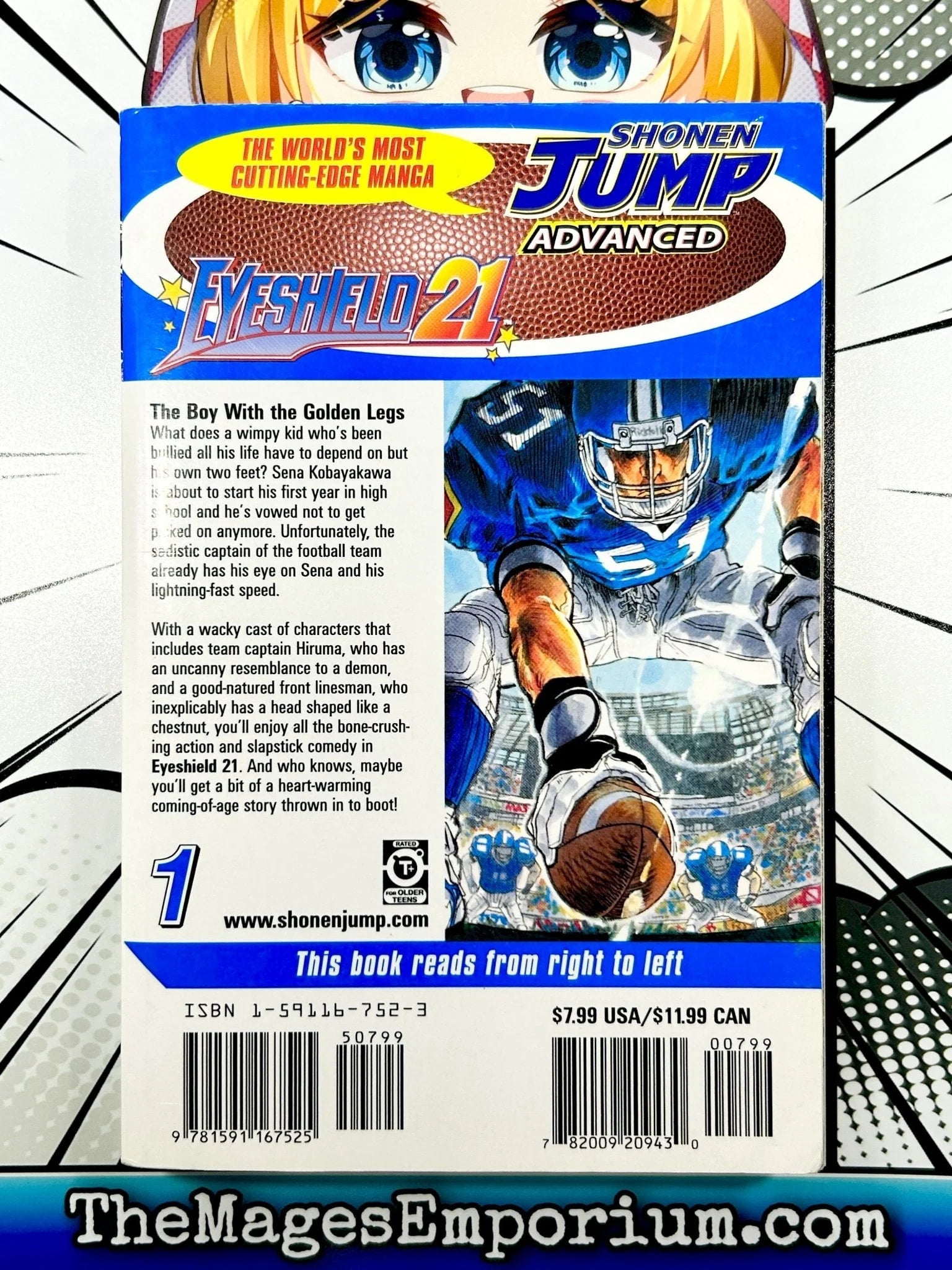 Eyeshield 21: Eyeshield 21, Vol. 1 : The Boy With The Golden Legs