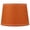 Orange With White Trim, variant on Urbanest Hardback Cotton French Drum Lampshade – 10" Top x 12" Bottom x 8.5" Slant Height – Orange with White Trim Tone – Spider Fitte- 1 Piece