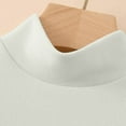 thumbnail image 4 of Thermal Tops for Women Long Sleeve turtle neck Tees Womens Undershirts Fitted Tops Fall Clothing Womens Tshirts, 4 of 6