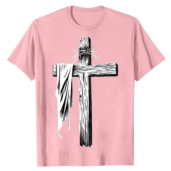 Jesus Cross Shirt for Men Christian T Shirts for Men Christian Gifts Faith Graphic Tee