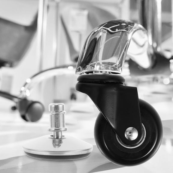 Raindrops 5pcs Adjustable Furniture Feet Office Chair Leveling Legs Heavy Duty Swivel Base Replacement Parts For Floor Protection