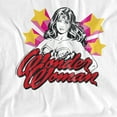 thumbnail image 3 of Wonder Woman Stance 2 Kids T Shirt (Medium) for Youth Toddler Boys and Girls, White, 3 of 5