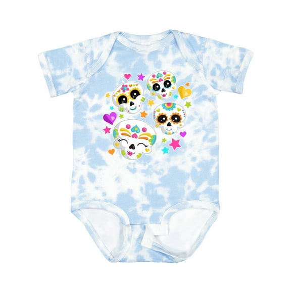 Inktastic Decorative Skull Party for Day of the Dead Boys or Girls Baby Bodysuit