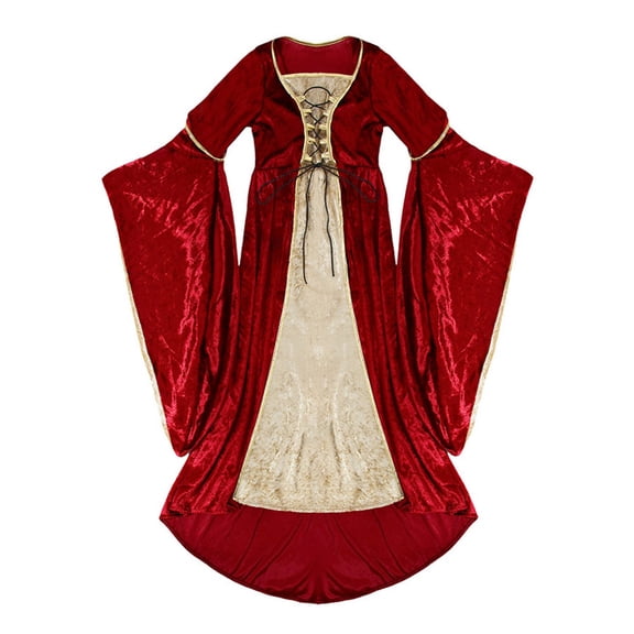 Elegant Long Dress Gothic For Women Halloween Party Stage Performance Gown