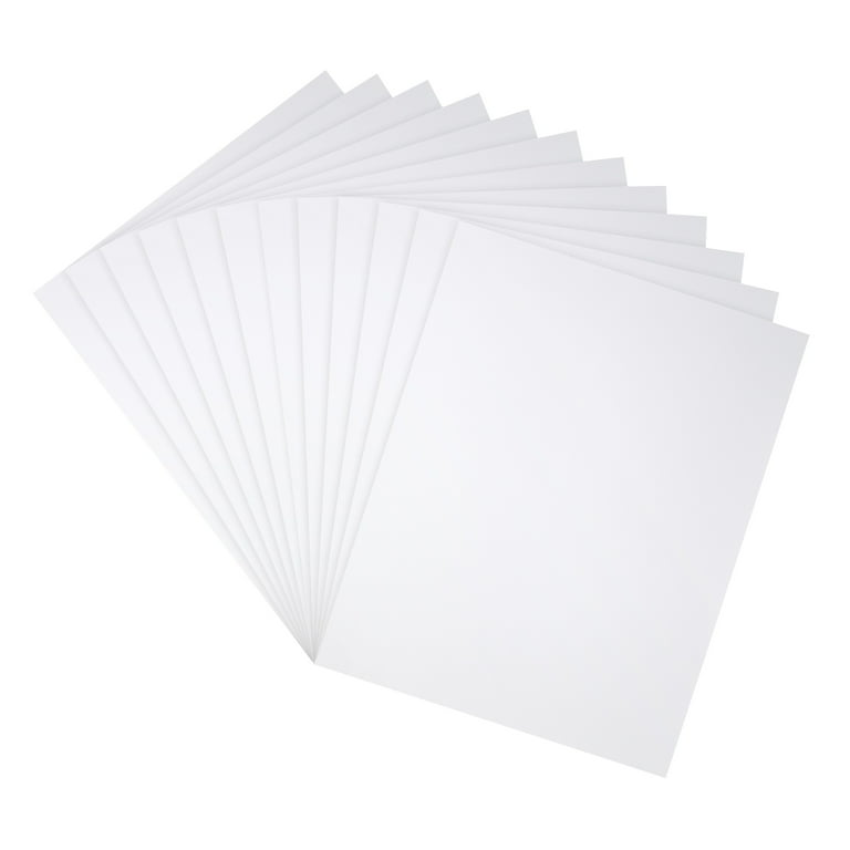White Glossy Poster Board