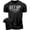 T-Shirt Silver On Black, variant on Gymish Your Story Is Not Over Yet Workout T-Shirt – Motivational Gym Tee for Men, Athletic Workout Wear