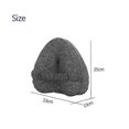 thumbnail image 4 of Orthopedic ergonomic leg pillow in memory foam Knee pillow Gray, 4 of 4