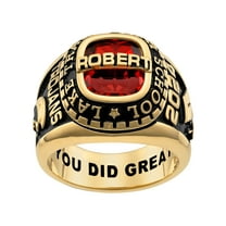 Order Now for 2025 Graduation, Freestyle Men's Yellow Celebrium -Top Classic Class Ring, Personalized, High School or College