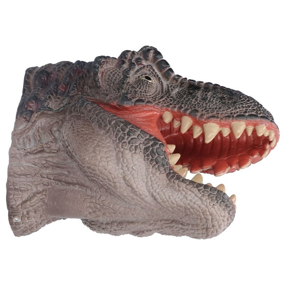 Títere de mano de dinosaurio BuyWeek de goma portátil instalación sin esfuerzo