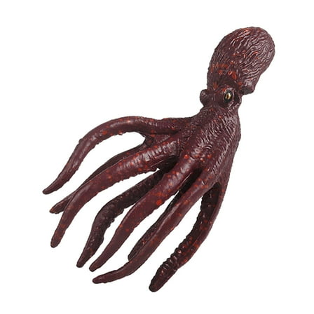 Kokiya Simulated Sea Life Animals Figurines Education Toys Squid Figurine Model Toy for