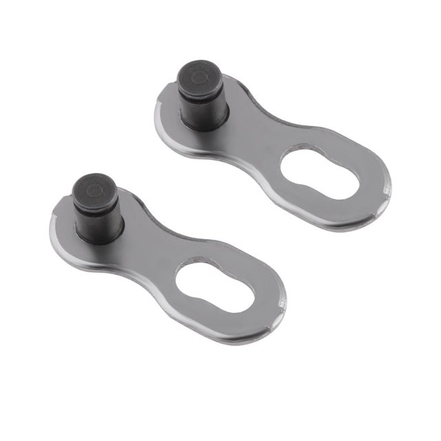 Bicicleta 2 uds conector de unión Ndcxsfigh de eslabón maestro de cadena de Clip rápido de 11 velocidades (plata)