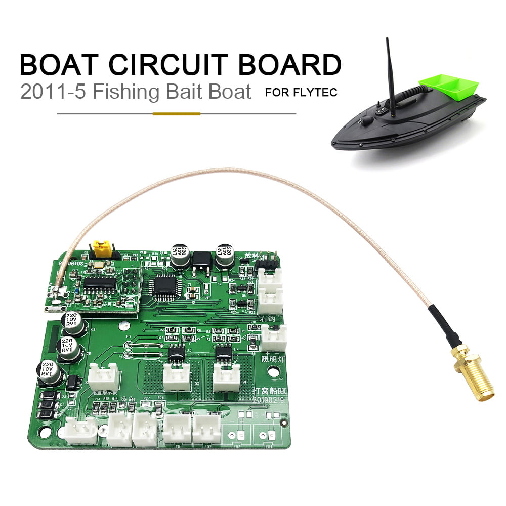 PCB Printed Circuit Boat For Flytec 2011-5 Boat Body Parts Fishing Lure Tools For Life