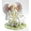 Seraphim Classics Sara - Faithful Promise Angel Petting a Lamb Figure #71447
