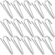 thumbnail image 1 of GOOHOCHY 40 ganchos metálicos para cortinas, de acero inoxidable, para ventanas, puertas y baños., 1 of 8