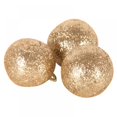 thumbnail image 2 of CNKOO Boules Chic Rouges Imprimé Solide Boules de Noël en Plastique 12 Unités (1.2”), 2 of 11