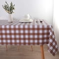 thumbnail image 4 of Vinyl Table Cloth, Oil-Proof Spill-Proof 100% Waterproof PVC Square Tablecloth, Wipeable Plastic Table Cover for Outdoor, Picnic, Camping, 4 of 5