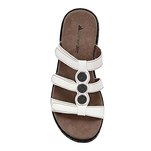 Comfort Cushionaire Women/'s Basil Sandal with Wide Widths Available