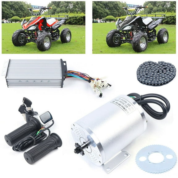 SHZICMY 48V 2000W DC Electric Brushless Motor Kit for E-bike Scooter Bicycle Conversion