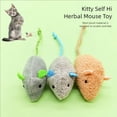 thumbnail image 3 of Catnip Stuffed Plush Mouse Toy for Cats – Interactive Self-Playing, Bite-Resistant, Hunting Instinct Stimulator for Indoor Play & Solo Entertainment, 3 of 4