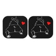 thumbnail image 7 of Bingfone Animal Bulldog Windshield Sun Shade 2-Piece Foldable Car Front Window Sunshade for Most Sedans SUV Truck - Medium, 7 of 7