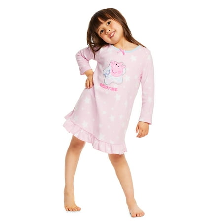 Peppa pig pyjamas and dressing outlet gown