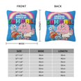 thumbnail image 4 of Funda de almohada súper suave de El asombroso mundo de Gumball con cremallera para dormitorio, sofá, sillón, fundas de almohada mullidas y acogedoras para todas las estaciones, almohada cuadrada, 4 of 8