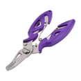 thumbnail image 1 of Alicates de pesca de Acero Inoxidable Strade Fareast Limited portátiles color morado paquete de 3, 1 of 8