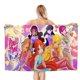 thumbnail image 1 of Winx Club Toalla de playa de secado rápido con diseño temático, regalo para mujeres y niñas, ideal para cumpleaños, fans, amantes de la música, uso en la playa o al aire libre, 78 × 150 cm, 1 of 6