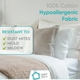 thumbnail image 6 of Digital Decor Pillow Insert Sham, Standard/White (12" x 12", Double Pack), 6 of 8