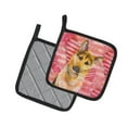 thumbnail image 2 of Caroline's Treasures German Shepherd #2 Love Pair of Pot Holders, 2 of 2