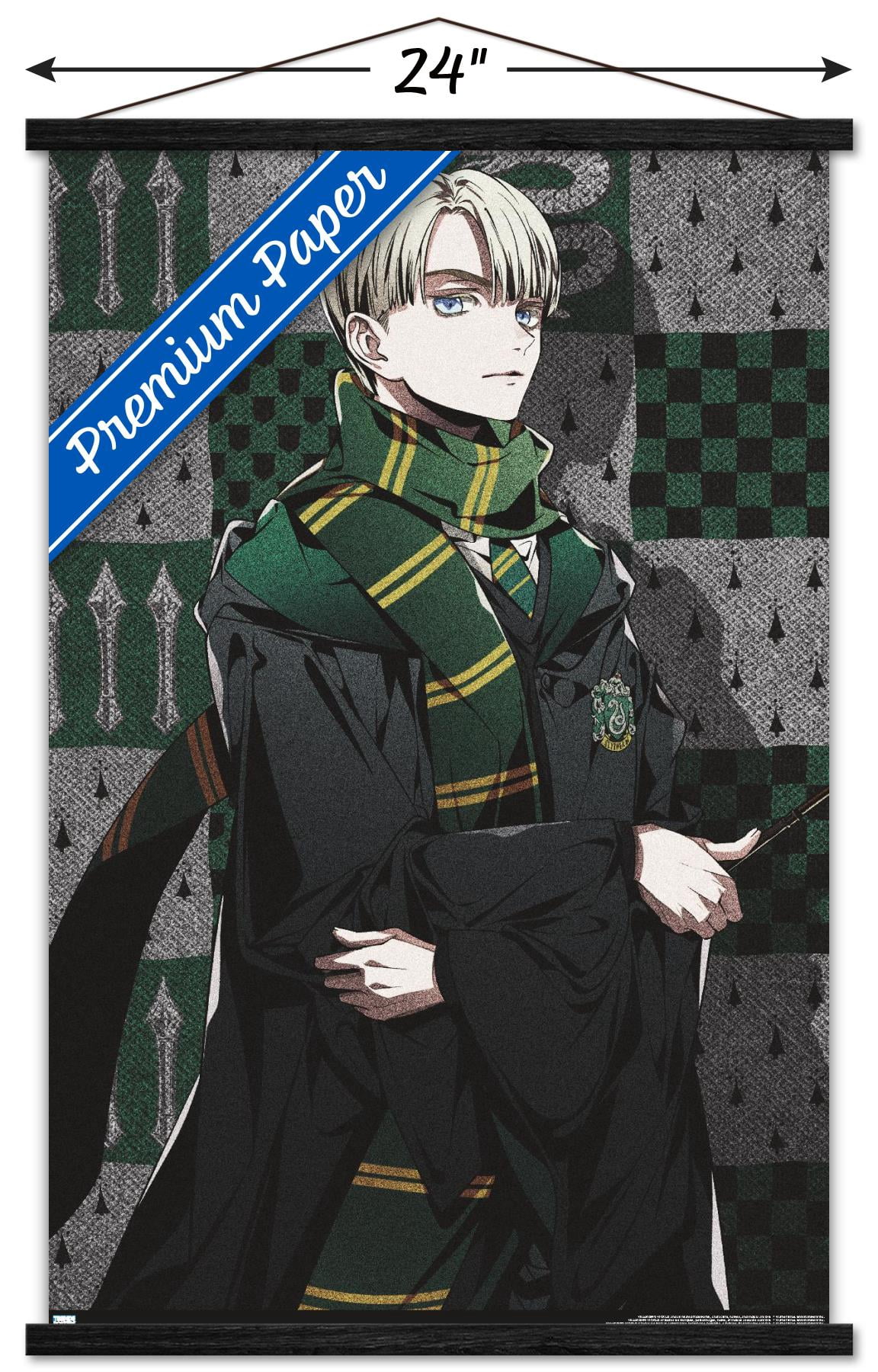 The Wizarding World: Harry Potter - Dynasty Draco Wall Poster with Magnetic Frame, 22.375" x 34"